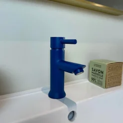 Robinet Lave-Mains|Essebagno Mitigeur lave mains bleu Luisa