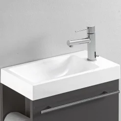 Essebagno Mitigeur lave mains chrome eau chaude et froide Picolo