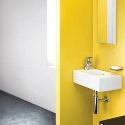 Robinet Lave-Mains|Hansgrohe Mitigeur lave-mains Focus 70 sans tirette ni vidage chrome + nettoyant Briochin