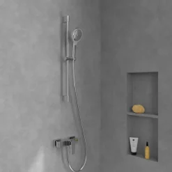Villeroy & Boch Mitigeur mécanique douche VILLEROY ET BOCH Architectura Square Chrome