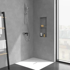 Villeroy & Boch Mitigeur mécanique douche VILLEROY ET BOCH Architectura Square Chrome