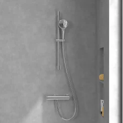 Robinet De Douche|Villeroy & Boch Mitigeur mécanique douche VILLEROY ET BOCH Loop & Friends Chrome