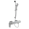 Villeroy & Boch Mitigeur mécanique douche VILLEROY ET BOCH Liberty Chrome + Ensemble de douche VILLEROY ET BOCH Verve Showers 3 jets Chrome