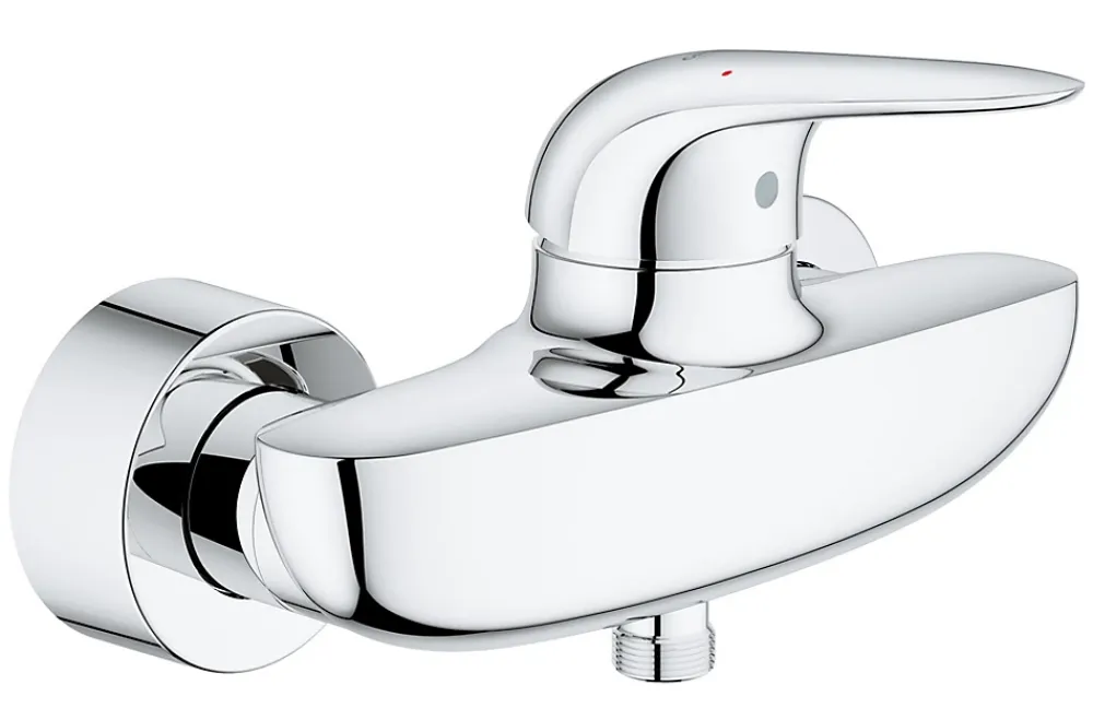 Grohe Mitigeur mural douche Eurostyle - Monocommande - Chrome