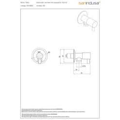 Robinet De Bidet|Sanindusa Mitigeur pour bidet bec contemporain Tube chromé livré avec 2 flexibles