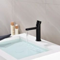 Robinet Lave-Mains|Bernstein Mitigeur pour lavabo et vasque 8211 - Noir mat