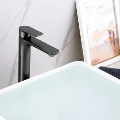Bernstein Mitigeur surélevé pour lavabo ou vasque 4025G - gun métal