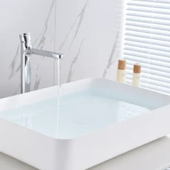 Robinet Lave-Mains|Bernstein Mitigeur surélevé pour lavabo et vasque 8212 - Chrome
