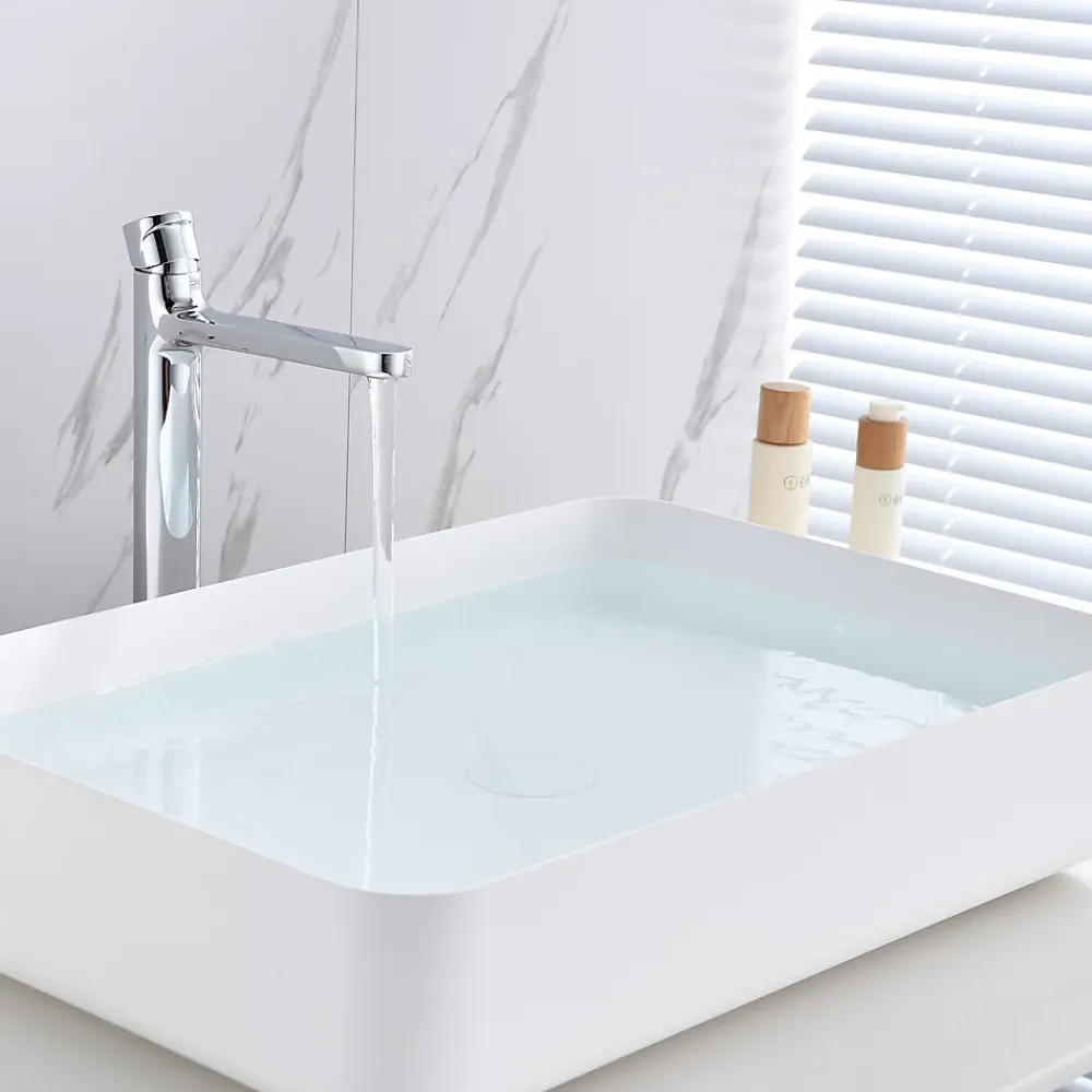 Robinet Lave-Mains|Bernstein Mitigeur surélevé pour lavabo et vasque 8212 - Chrome