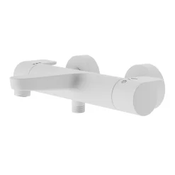 GoodHome Mitigeur thermostatique bain/douche blanc Cavally