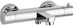 Robinet De Baignoire|Nobili Mitigeur thermostatique bain-douche TAGO - Chromé