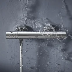 Robinet De Douche|Grohe Mitigeur thermostatique douche Grohtherm 800 chromé avec filtres intégrés