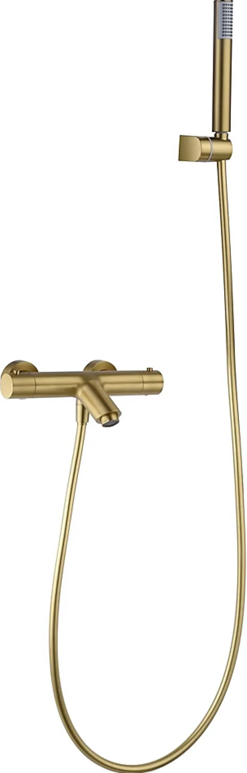 Imex Mitigeur thermostatique de bain et douche MONZA - Or rose brossé