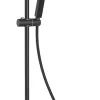 Invena Mitigeur Thermostatique Douche Noir Ensemble De Conception Carree