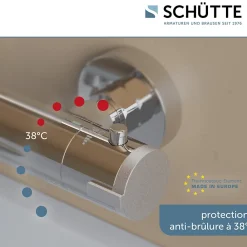 Robinet De Baignoire|Schütte Mitigeur thermostatique de baignoire LONDON chromé