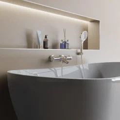 Robinet De Baignoire|Schütte Mitigeur thermostatique de baignoire LONDON chromé