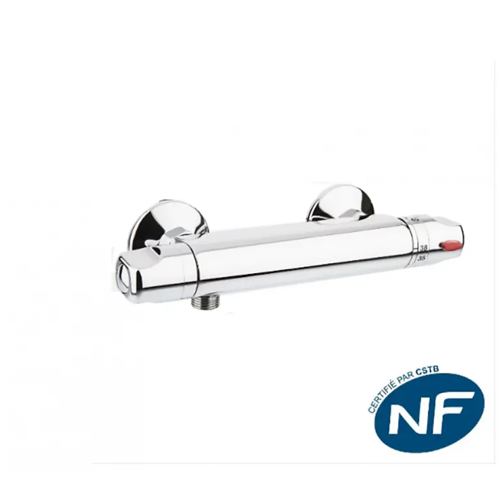 Planète Bain Mitigeur thermostatique de douche Cali NF