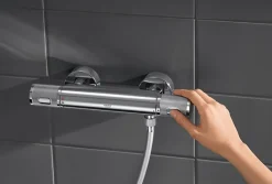 Robinet De Douche|Grohe Mitigeur thermostatique douche Grohtherm 1000 Performance - Chromé