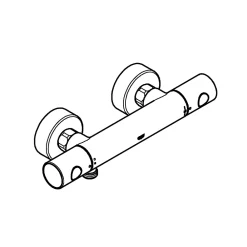 Grohe Mitigeur thermostatique Douche Precision Get