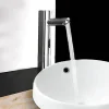Kroos Mitigeur vasque moderne à capteur automatique Chromé - eau froide - Pula