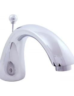 Rav Mélangeur baignoire 4 trous avec inverseur MOA RETRO en laiton chromé