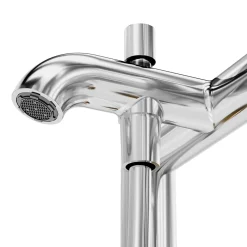 Robinet De Baignoire|GoodHome Mélangeur bain douche + douchette et flexible, chrome, Owens