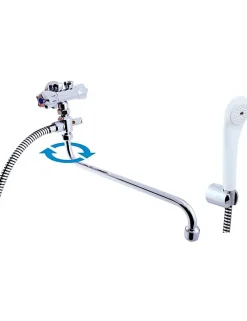 Rav Mélangeur basse pression pour baignoire ou douche avec pommeau