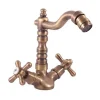 Rav Mélangeur bidet long MOA sans siphon en laiton bronze
