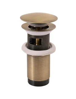 Rav Mélangeur bidet MOA RETRO avec pop-up en laiton bronze