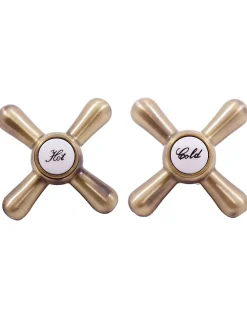 Rav Mélangeur bidet MOA RETRO avec pop-up en laiton bronze