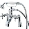 Robinet De Baignoire|GoodHome Mélangeur de baignoire traditionnel Etel