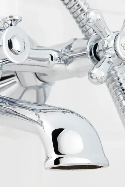 Robinet De Baignoire|GoodHome Mélangeur de baignoire traditionnel Etel