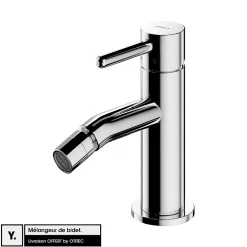 Robinet De Bidet|Otitec Mélangeur de bidet - Chrome - Y