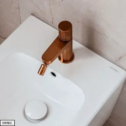 Otitec Mélangeur de bidet - Cuivre Brossé - CONTOUR