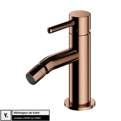 Otitec Mélangeur de bidet - Cuivre - Y