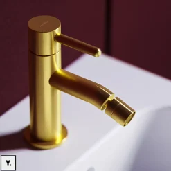 Otitec Mélangeur de bidet - Laiton Brossé - Y
