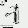 Robinet De Bidet|Otitec Mélangeur de bidet avec Bonde OFFERT - ARMANCE - Chrome