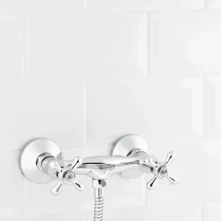 GoodHome Mélangeur de douche rétro Etel