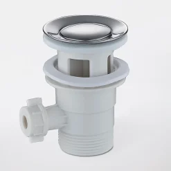 GoodHome Mélangeur de lavabo chromé Calp