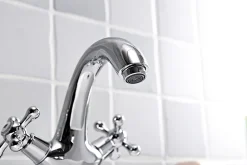 GoodHome Mélangeur de lavabo en laiton chromé Etel