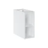 Meublorama Module latéral ICON 20 cm Finition blanc alpin Complément pour meuble sous vasque