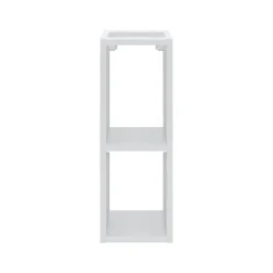Meublorama Module latéral ICON 20 cm Finition blanc alpin Complément pour meuble sous vasque