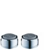 Accessoire De Robinet|Hansgrohe Mousseur de robinet 24x1 Soft Jet lot de 2