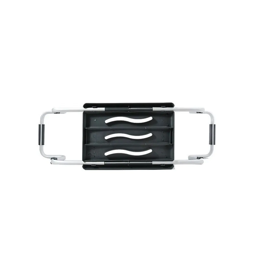 Siège De Douche|MSV Grand siège de baignoire extensible 5070cm Gris Max 120kg