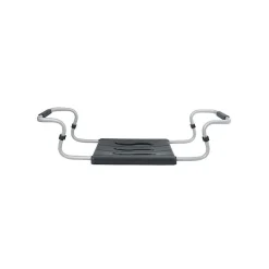 Siège De Douche|MSV Grand siège de baignoire extensible 5070cm Gris Max 120kg