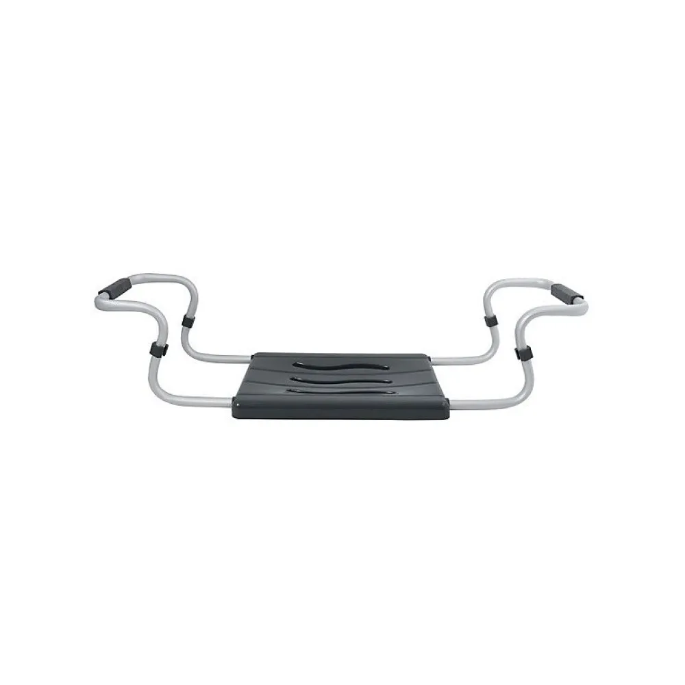 Siège De Douche|MSV Grand siège de baignoire extensible 5070cm Gris Max 120kg