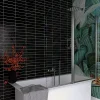 Pare-Baignoire|Kiamami Valentina Mur au-dessus de la baignoire 1 porte fixe + 1 porte pivotante 140cm réversible