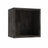 Naturel Etagère Stilla 30x30x20 cm noir (STILLAA03010)