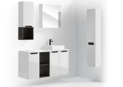 Naturel Etagère Stilla 30x30x20 cm noir (STILLAA03010)