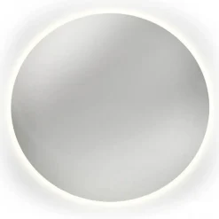 Naturel Iluxit Miroir rond avec éclairage LED 60x60 cm (ZIL60KLED)